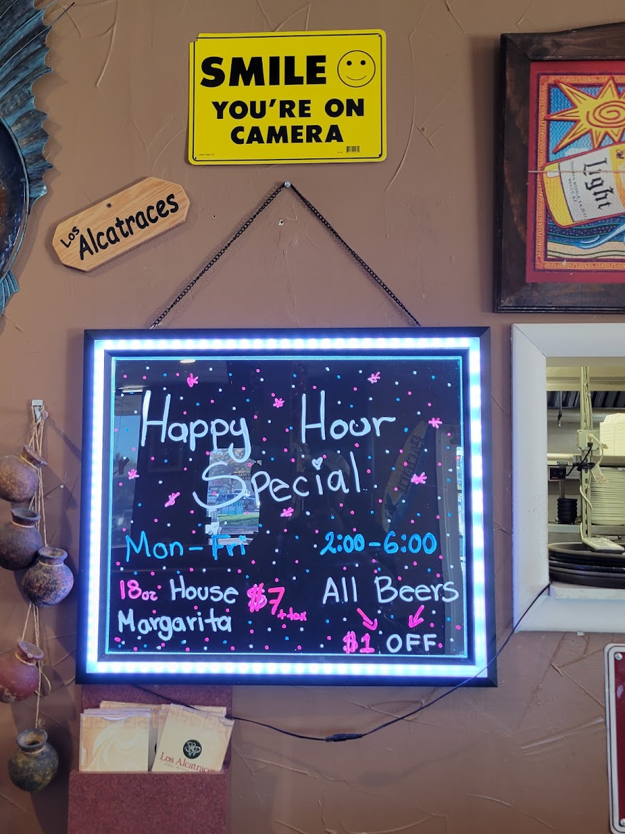 Menu Los Alcatraces Mexican Restaurant-6